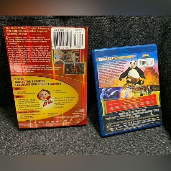The Incredibles & Kung Fu Panda Movie Bundle - Picture 2 of 3